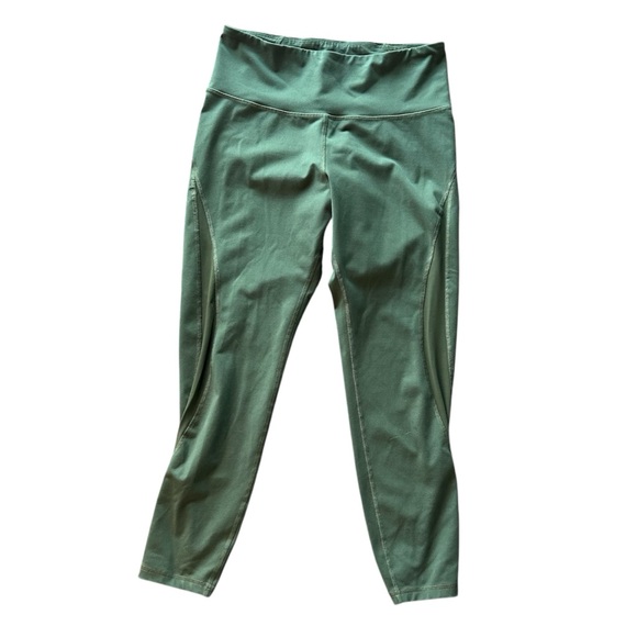Old Navy Pants - [Old Navy] Green Cropped Leggings